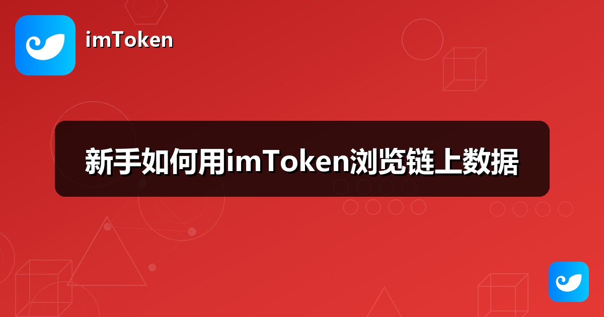 新手如何用imToken浏览链上数据